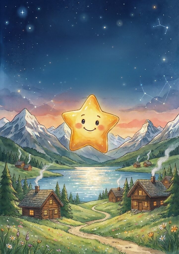 Sternli verzaubert die Schweiz – Kinderbuch-Cover